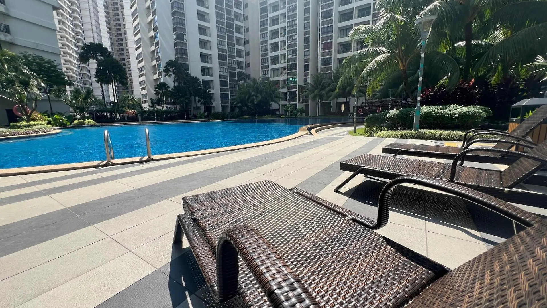 Dangabay Seaview 2R2B 4-6Pax With Balcony Apartment Johor Bahru Malaysia