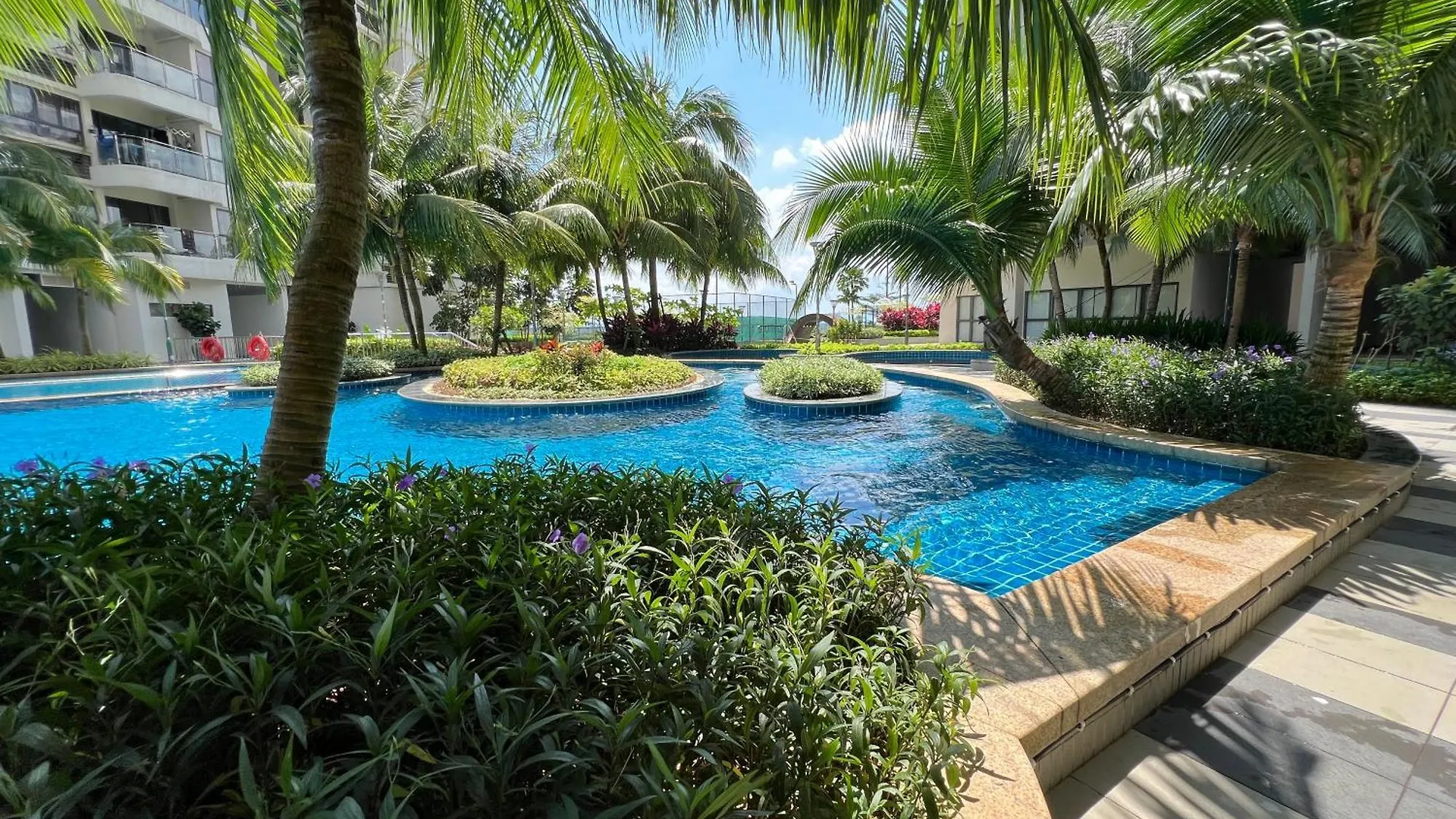 Dangabay Seaview 2R2B 4-6Pax With Balcony Apartment Johor Bahru