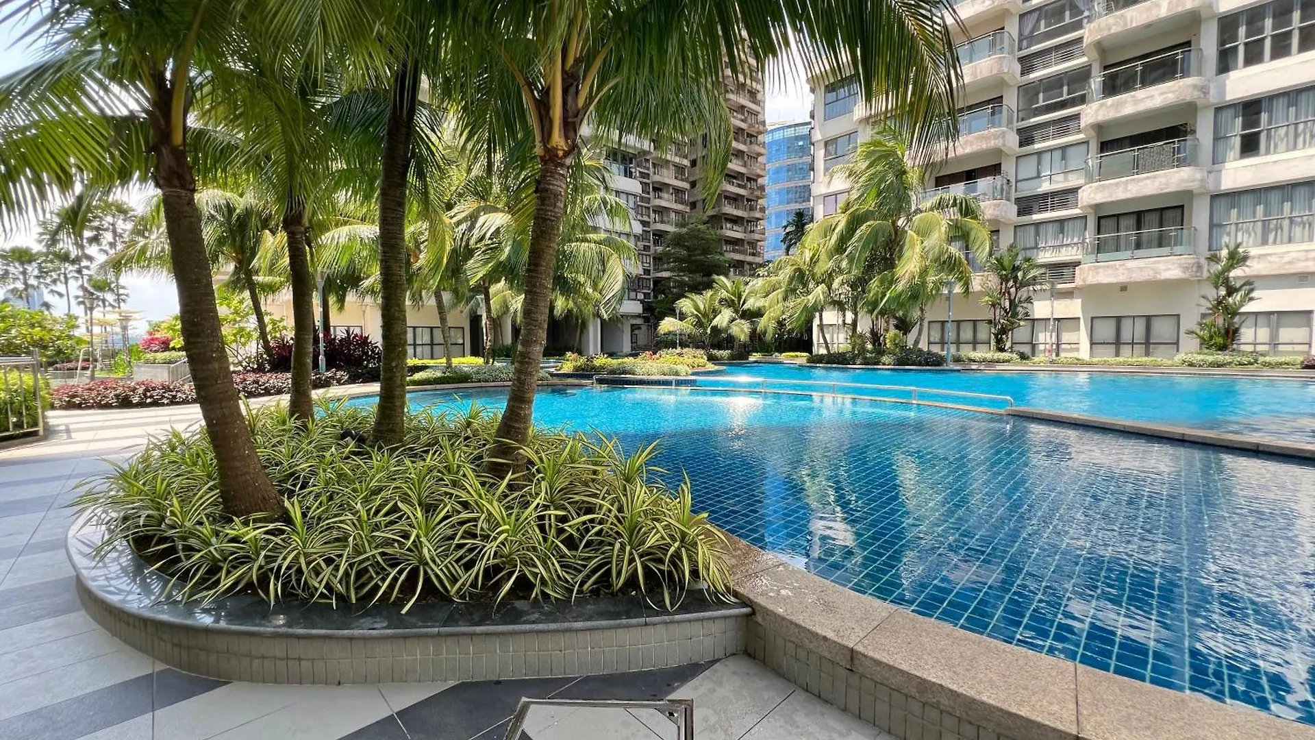 Dangabay Seaview 2R2B 4-6Pax With Balcony Apartment Johor Bahru 0*,  Malaysia