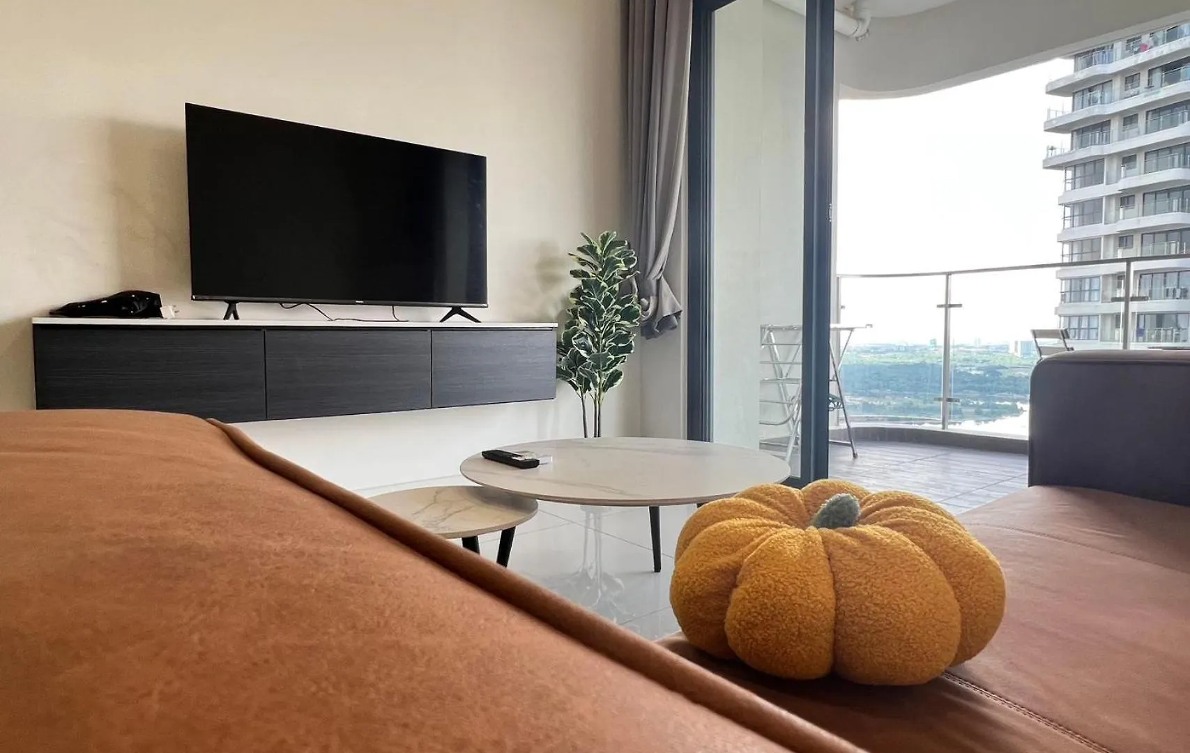 Dangabay Seaview 2R2B 4-6Pax With Balcony Apartment Johor Bahru